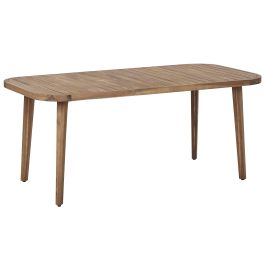 DKD Home Decor Mesa de Comedor para Terraza y Jardín de Teca Marrón Desmontable 90 x 180 x 77 cm para 6-8 Personas Precio: 478.94999966. SKU: B15EXFLWLF