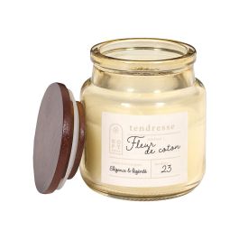 Home Deco Factory Vela Perfumada Tarro de Vidrio, 7 cm - Ámbar, Flor de Algodón o Bruma del Bosque