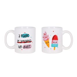 Inde Mug Albada 350 cc - Taza de cerámica 8 cm Ancho x 9,4 cm Alto x 12 cm Largo (48 Unidades)