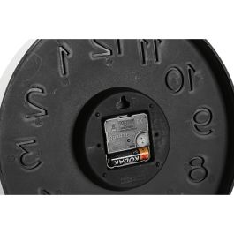 Reloj de Pared Home ESPRIT Azul Blanco Rosa Mostaza PVC 30 x 4 x 30 cm (3 Unidades)