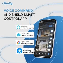 Panel de control Shelly WALL DISPLAY X2(SL)+BLUHT(IVO)