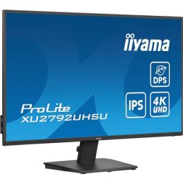 Iiyama Monitor ProLite XU2792UHSU-B6 27" IPS 4K UHD LED Negro 3840 x 2160 Pixeles 4 ms USB 3.2 Gen 1 15W Power Delivery