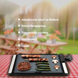 Plancha de Cocina JATA JEGR1246 Negro 2000 W