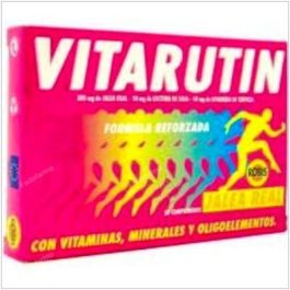 ROBIS Vitarutin Complejo Vitamínico y Mineral para Piel, Uñas, Cabello, Memoria y Cansancio - 30 Comprimidos Precio: 14.4999998. SKU: B1K9GBTQTH
