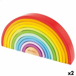 Puzzle Infantil de Madera Woomax Arcoíris 11 Piezas 2 Unidades Precio: 39.49999988. SKU: B12DSWVL74