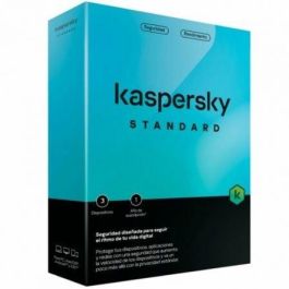 Kaspersky KL1041S5CFS-MSBES Antivirus Standard 3 Dispositivos 1 Año Protección Malware Rendimiento Windows macOS Android iOS Precio: 24.50000014. SKU: B1G4ECKDHL