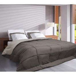 Edredón de microfibra 400g / m² CALGARY Taupe & Linen 220x240cm Edredón de microfibra 400g / m² CALGARY Taupe & Linen 220x240cm