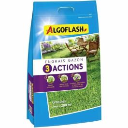 Algoflash Naturasol ETRIA200N Fertilizante para Césped 3 Acciones, 10 kg