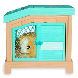 Little Live Pets Cobaya Mamá Interactiva con Casa de Lujo, +20 Sonidos y 3 Crías Bebés Sorpresa Recién Nacidas 33 cm