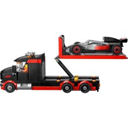 LEGO City Camión Exposición F1 con Coche de Carreras Audi F1 60493 - Set de Construcción