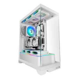 Mars Gaming Caja Gaming Semitorre MC-PRISMA Blanca con Triple Panel Cristal Templado e Iluminación ARGB Precio: 97.98999991. SKU: B1HY8B85M5