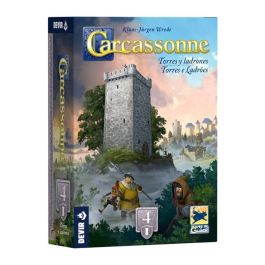 Devir Carcassonne: Torres y Ladrones Expansión del Juego de Mesa (Edición Revisada) 2-6 Jugadores +7 Años 35-45 min Precio: 21.51864. SKU: B1CSHKNLQQ