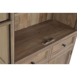 DKD Home Decor Vitrina Loft Madera Mango Metal 100 x 42 x 195 cm