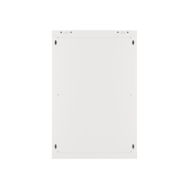 Lanberg Armario Rack 19 Pulgadas 18U 600x450mm Gris con Puerta de Cristal Templado y Ventiladores