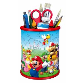 Ravensburger 11255 Portalápices 3D Puzzle Super Mario para Montar | Edad +8 años
