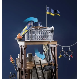 PLAYMOBIL 71298 Torneo Novelmore Vs Bandidos De Burnham Juego de construcción (Español, Inglés, Francés, Alemán, Portugués) +4 Años