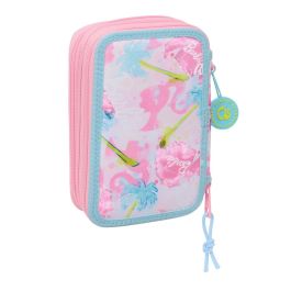 Safta Plumier Triple Barbie Painterly 37 Piezas 12,5x19,5x5,5cm