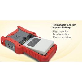 Ernitec Monitor Tester WiFi con Pantalla Táctil 4" HDCVI/AHD/TVI/CVBS, PoE+, TDR, DDM, OPM y Salida 12V/2A