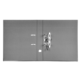 Liderpapel Archivador de palanca Documenta Folio, PVC Negro, 52mm, con Rado y compresor metálico