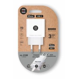 Cargador Tech-One-Tech Pared Blanco Usb-C 3.0 Ultrarrapido 20W Precio: 7.79000057. SKU: B1K9BYR5NT