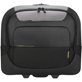 Targus City Gear Laptop Roller 17.3 pulgadas - Maleta con ruedas para portátil, Negro/Gris