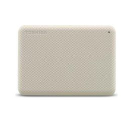 Toshiba Disco Duro Externo Canvio Advance 4 TB, USB 3.2 Gen 1 (5 Gbit/s), Beige