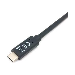 Equip Cable USB A a USB C 3.2 Gen 1 (3.1 Gen 1) Macho/Macho Negro 2m EQ128344