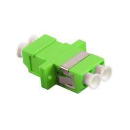 LOGON PROFESSIONAL FIBER COUPLERDUPLEX LC/LC - LIME GREEN/OM5 - 12PCS/PACK + SCREWS LOGON PROFESSIONAL FIBER COUPLERDUPLEX LC/LC - LIME GREEN/OM5 - 12PCS/PACK + SCREWS