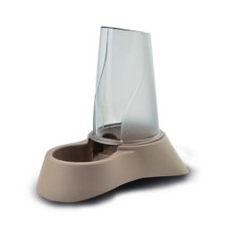 Nayeco Tolva Nuvola 3.5L - Dispensador Comedero y Bebedero para Mascotas, Multifunción, Plástico sin BPA, Semicompacto