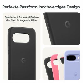 Google Pixel 9a 5G 128GB 8GB RAM Obsidian - Smartphone Android 15 con Pantalla 6.3" 120Hz y Cámara 48MP