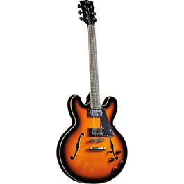 Eko Guitarra Eléctrica Hollowbody Double Cut Sunburst Acabado Brillante Precio: 361.931328. SKU: B1APNGEV46