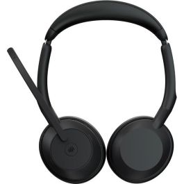 Jabra Evolve2 55 MS Stereo USB-A Auriculares Inalámbricos con Diadema, Optimizados para Microsoft Teams, Negro