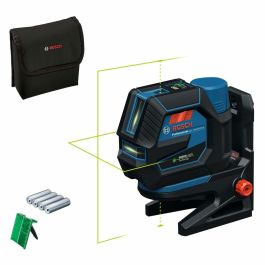 Bosch GCL 12V-50-22 CG Láser combinado (hasta 50 m, doble potencia, soporte RM 20, 4 pilas LR6 (AA), estuche)