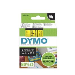 Dymo 43618 Cinta de Transferencia Térmica D1, Negro sobre Amarillo, 6 mm x 7 m, Poliéster Autoadhesiva Precio: 14.9900003. SKU: B19ZPC5B9D
