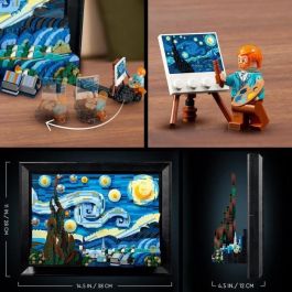 LEGO Ideas 21333 Vincent Van Gogh La Noche Estrellada Set de Construcción 3D - 2316 Piezas para Adultos LEGO Ideas 21333 Vincent Van Gogh La Noche Estrellada Set de Construcción 3D - 2316 Piezas para Adultos
