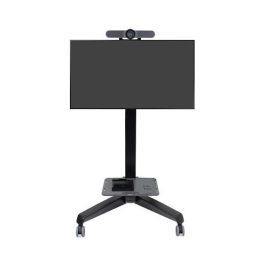 Ergotron Neo-Flex Mobile MediaCenter VHD - Carro Multimedia para TV Plana, Soporta 37" a 65", 41 kg, Negro