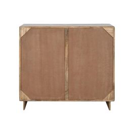 DKD Home Decor Cómoda de Mango Marrón 40 x 90 x 100 cm con 3 Cajones