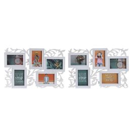 Marco Multifoto Urban DKD Home Decor Blanco 2 x 35 x 52.5 cm (2 Unidades) Precio: 14.88999985. SKU: B1GR3WLGP7