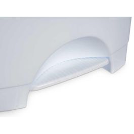 Papelera de Pedal Blanco 10L 27x33x22 cm - Arte Regal (8 Unidades) Papelera de Pedal Blanco 10L 27x33x22 cm - Arte Regal (8 Unidades)