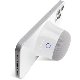 Ultron 461891 Altavoz Bluetooth Magnético Portátil Inalámbrico 3W Blanco para Tablet/Smartphone Batería Integrada
