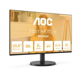 AOC 24B3QA2 Monitor IPS Full HD 23.8" (60.5cm) 120Hz HDMI DP Altavoces Luz Azul Baja Negro