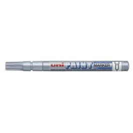 Marcador T.Opaca Perm. Uni-Ball Paint Marker 0,8 (Px-21)  Plata (Set de 12) Precio: 48.0249. SKU: B13N4FZYYY