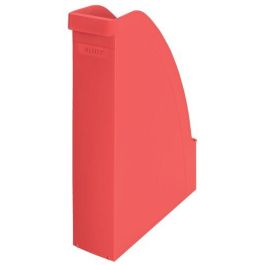 Leitz Revistero Leitz Recycle, plástico reciclado, lomo 60mm, rojo, 78x308x278 mm. Para A4, ecológico y robusto. Precio: 8.88999947. SKU: B1GVW7RWM3