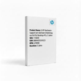 HP Soporte de Hardware para PC de Escritorio al Día Hábil Siguiente in Situ, 5 Años Precio: 64.99000024. SKU: B15YTRSLG6