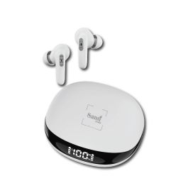 SAMI TWS Space - Auriculares Inalámbricos con Cancelación Activa de Ruido (ANC), Cargador de 280mAh y Batería 40mAh Precio: 26.257. SKU: B1F8K5MW8V