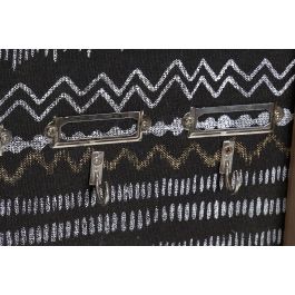 DKD Home Decor Guardallaves Colonial Negro de Mdf y Metal Desmontable para Organizar Llaves 4x38x24 cm (2 Unidades) DKD Home Decor Guardallaves Colonial Negro de Mdf y Metal Desmontable para Organizar Llaves 4x38x24 cm (2 Unidades)