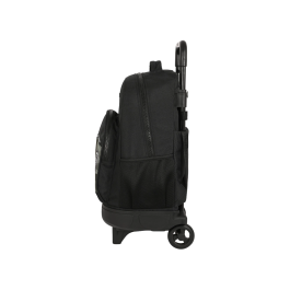 Mochila Escolar con Ruedas Safta Stone Negro 33 x 45 x 22 cm