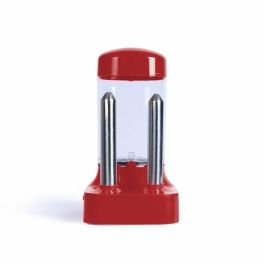 LIVOO DOC238RC Máquina para Perritos Calientes 340W - Cocción al Vapor - Capacidad para 6 Salchichas - Lista en 15 Minutos - Apto Lavavajillas