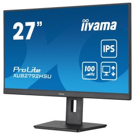 iiyama XUB2792HSU-B6 Monitor 27" 1920x1080 FHD IPS 100Hz 0,4ms HDMI DP Altavoces Negro