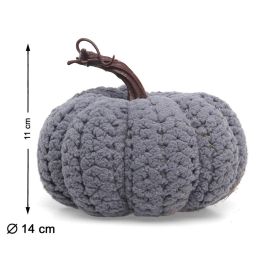 Calabaza 13x12 cm Algodon Gris Decoración Halloween Precio: 3.254899274. SKU: B1KCH4CQ5B